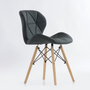 Стул Butterfly ткань темно-серый