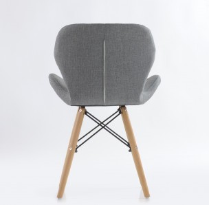 Стул Butterfly ткань светло-серый