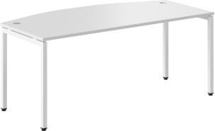 Стол руководителя XSET 189 Белый/Белый 1800х914х750 XTEN-S