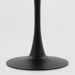 Стол Tulip style черный, d-100 см  