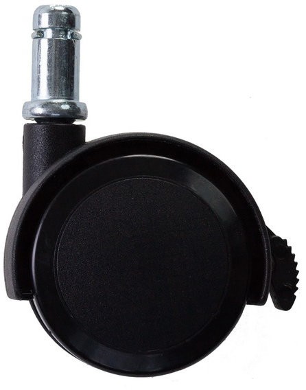 НАБОР КОЛЕС БЮРОКРАТ BLOCKCASTORSET3850/PU ЧЕРНЫЙ ДЛЯ ПАРКЕТА/ЛАМИНАТА