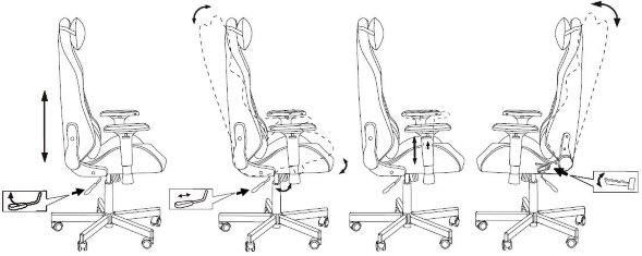 Кресло игровое Knight N1