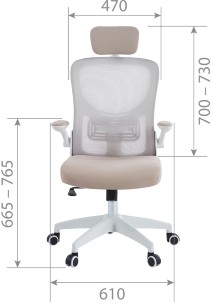 Компьютерное кресло  CHAIRMAN CH633  беж