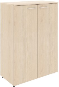 Шкаф с глухими средними дверьми и топом WMC 85.1 Бук Тиара 856х432х1184 WAVE