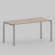 Стол Лофт 1800х600 на П-образных опорах, серый