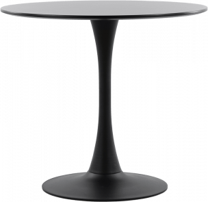 Стол Tulip style черный, d-90 см 