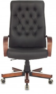 Кресло руководителя Бюрократ T-9928WALNUT, ECO