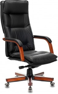 Кресло руководителя Бюрократ T-9927WALNUT