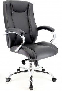 Кресло Everprof King LB M Экокожа Черный