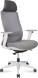 Кресло руководителя Norden Como серый пластик