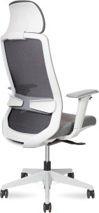 Кресло руководителя Como серый пластик