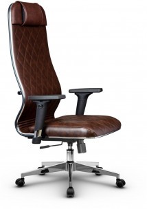 Кресло офисное Metta L NewLeather  (хром пр. сеч.)