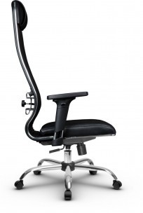 Кресло офисное Metta L  NewLeather (хром ов. сеч.) 