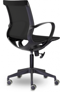 Кресло офисное ЛОРРИ чёрный пластик