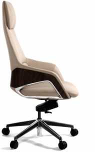 Кресло офисное Шопен кожа