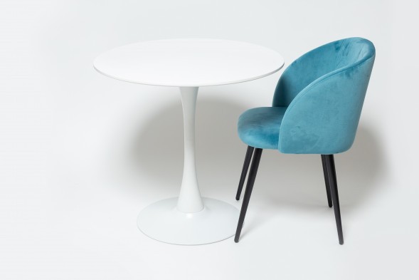 Стол Tulip style белый, d-90 см