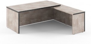 Стол руководителя TCT 2020(L) дуб Каньон 2000х200