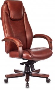 Кресло руководителя Бюрократ T-9923WALNUT