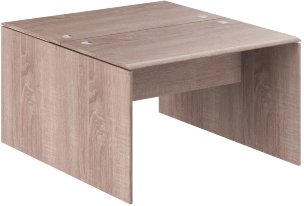 Стол 2-х местный W2ST 127 Дуб Сонома 1200х1406х750 WAVE