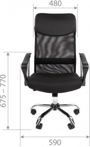 Офисное кресло CHAIRMAN 610 / CH 610