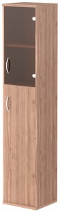 Шкаф колонка комбинированная СУ-1.7(R) Ясень Шимо 406*365*1975